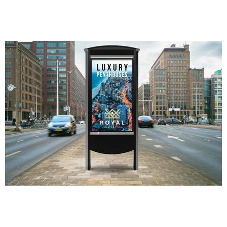 Peerless-Av 55In Outdoor Smart City Kiosk KOP2555-XHB